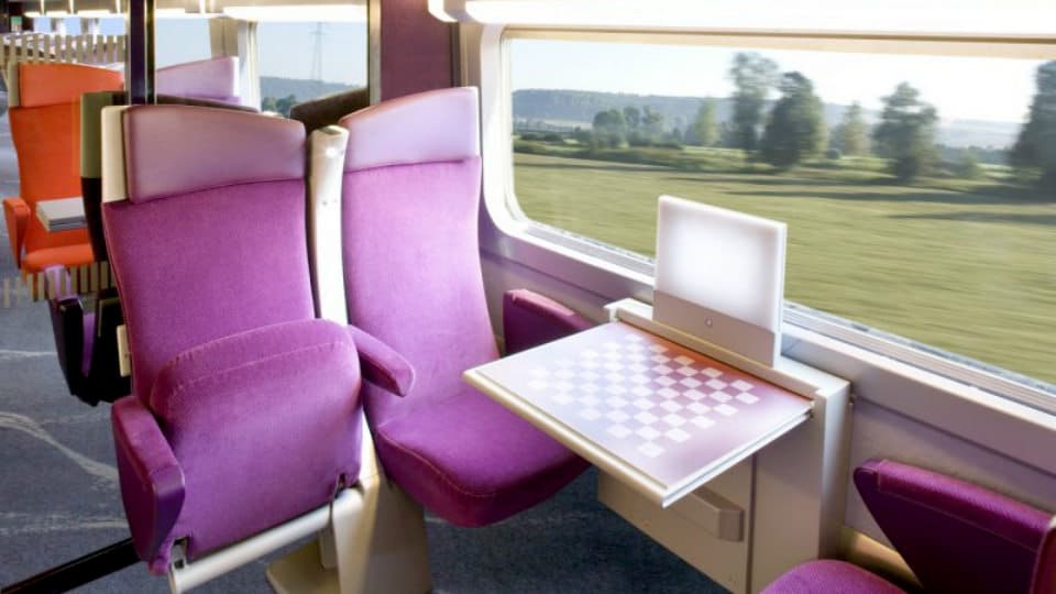 SNCF TGV 2nd Class Seat (img 2)