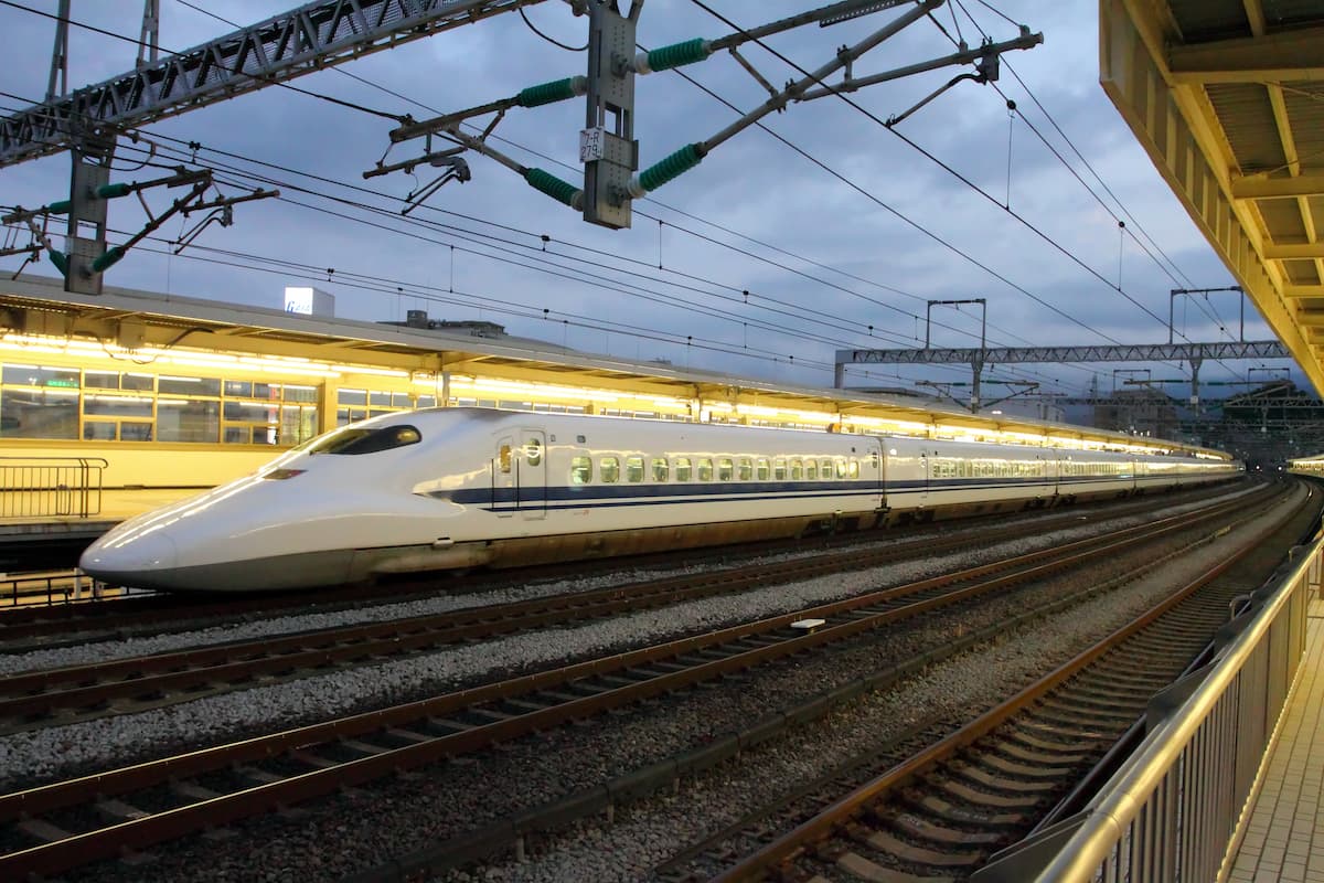 Nozomi train JR