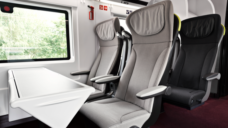 Eurostar Standard Premier seats