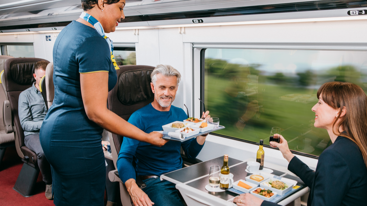 Eurostar Business meal