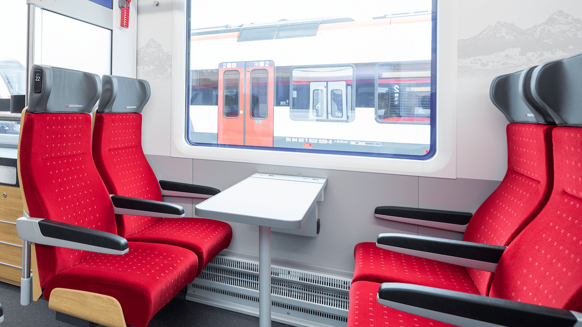 Treno Gottardo Economy Seat