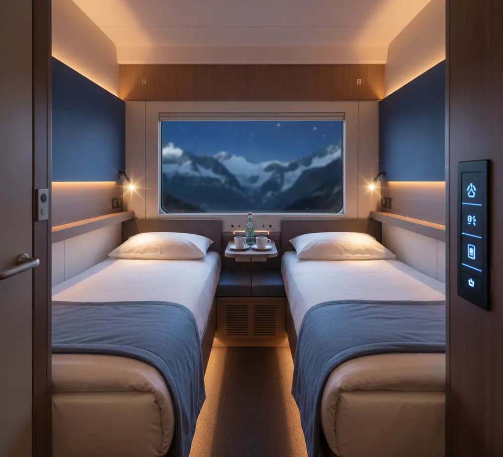 SBB|Empty train brand|2-bed Sleeper +