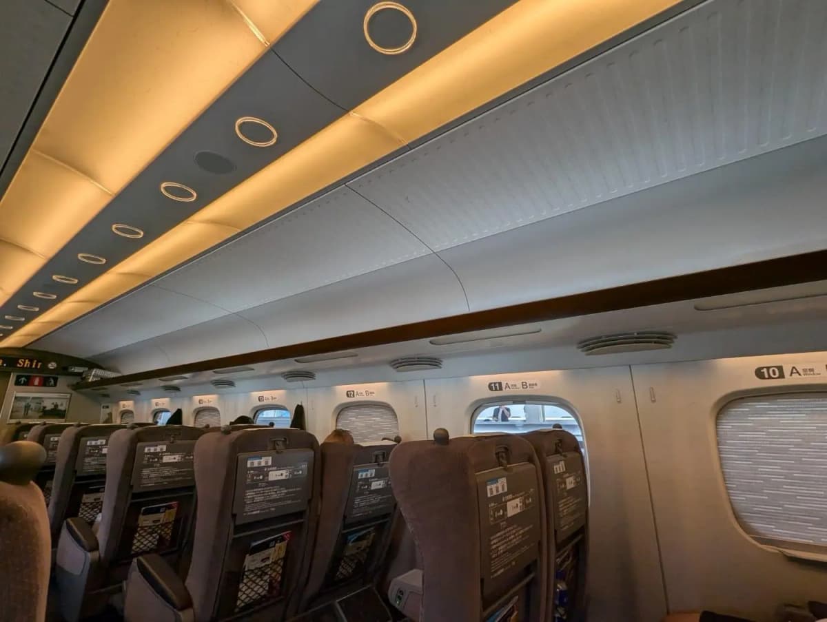 Nozomi Shinkansen|1st Class Seat