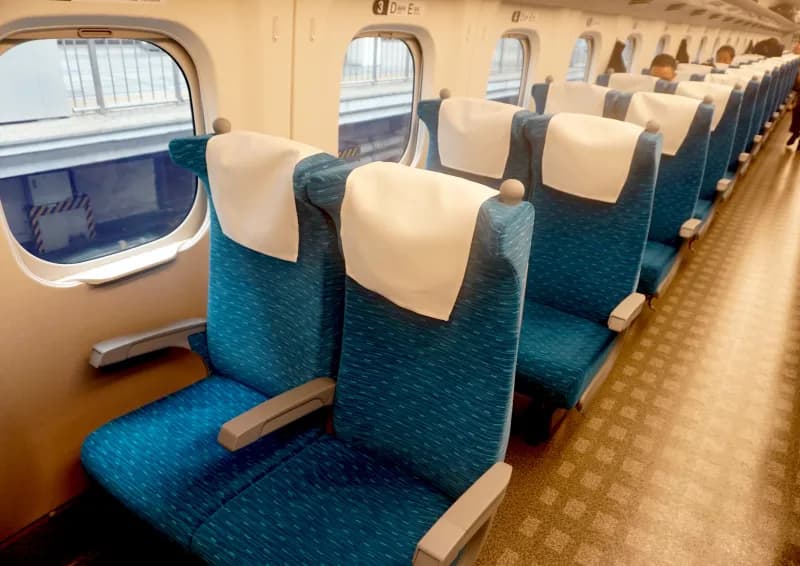 Sanyo|Nozomi Shinkansen|Economy Class Seat 2