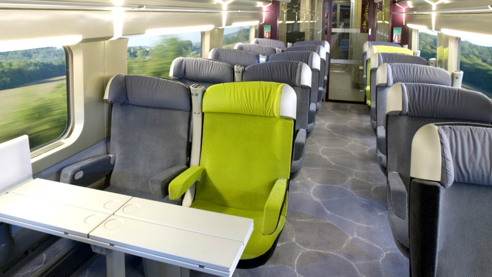 SNCF TGV 1st Class Seat