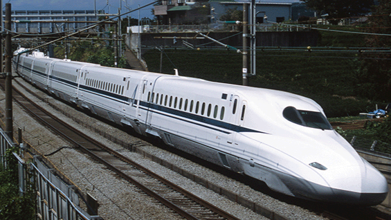 Nozomi train JR