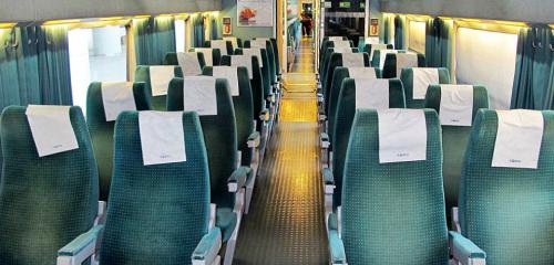 Korean High Speed Train KTX Economy Class